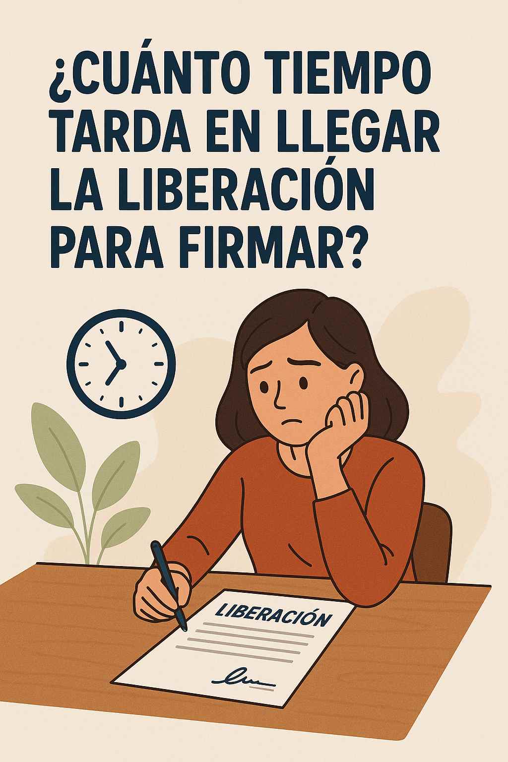 Cuánto tiempo tarda en llegar la liberación